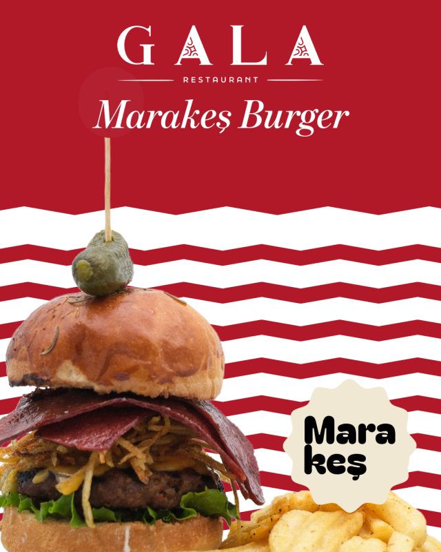 Marakeş Burger grafik